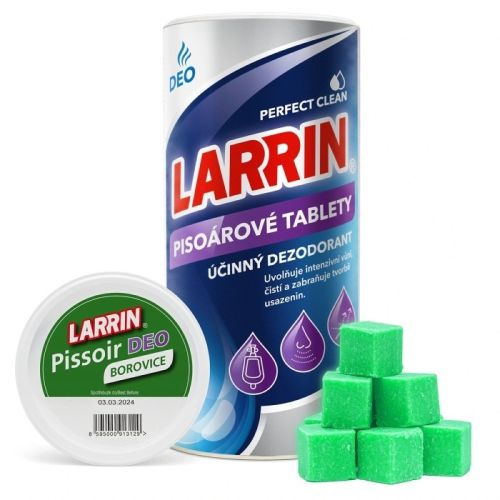 Larrin Pissoir Deo tablety do pisoru Borovice 900 g